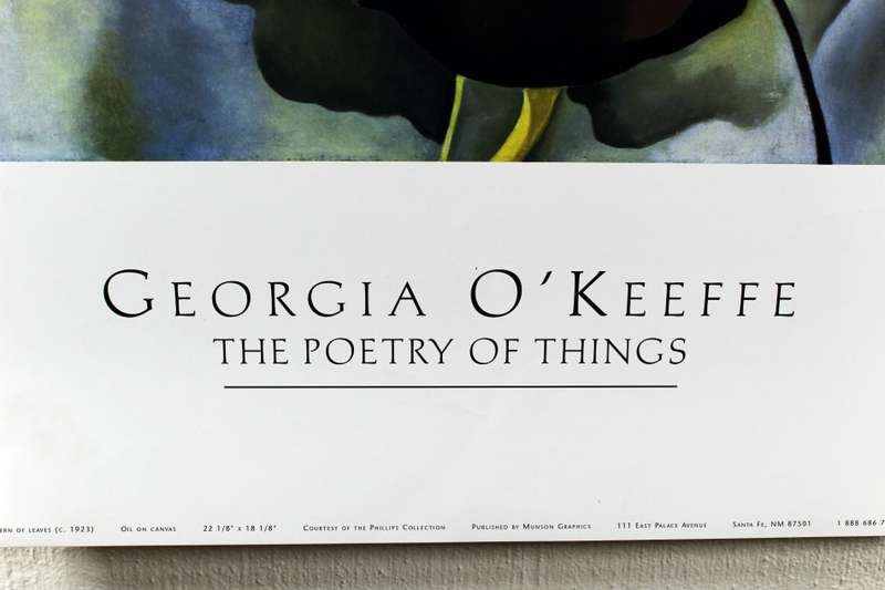 Poster - Georgia O`Keeffe - The portrait of thing