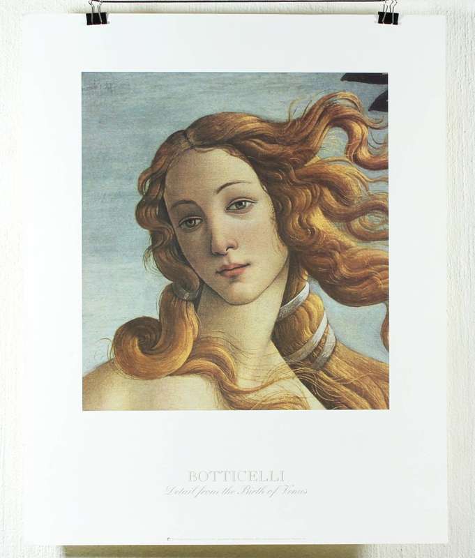 Poster - Botticelli - Detail from the Birth of Venus