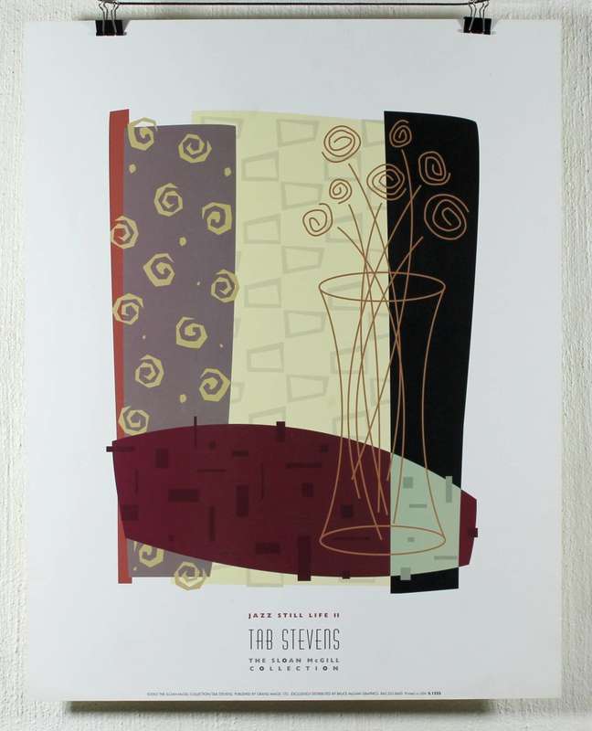 Poster - Tab Stevens - Jazz still life II