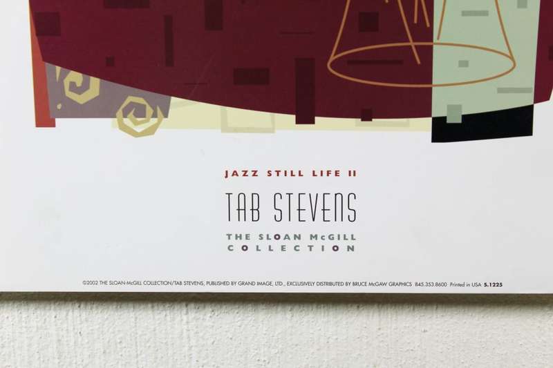 Poster - Tab Stevens - Jazz still life II