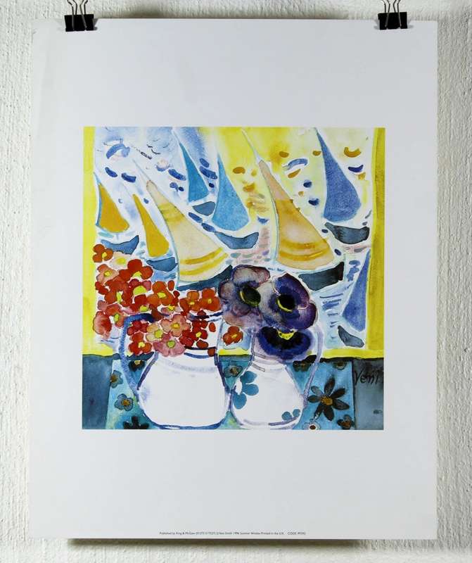 Poster - Veni Smith - Still life - Beautiful! - Bid now!!