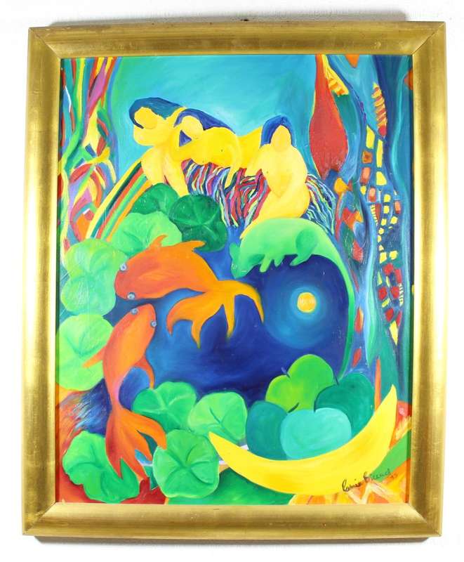 Ronnie Biccard - Koi's and figures