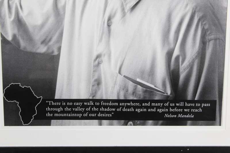 Mandela - `There is no easy walk to freedom anywhere`
