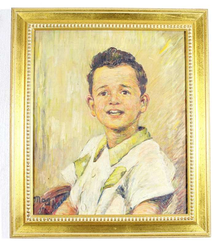 Mog - Portrait of a boy - Stunning!! - Low price! - Bid now!!