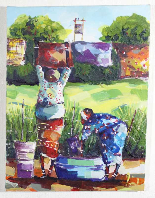 Richard Kupeta - Washing day