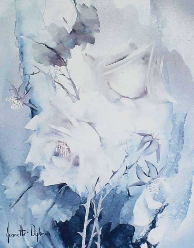 Jeanette Dykman - Rose print