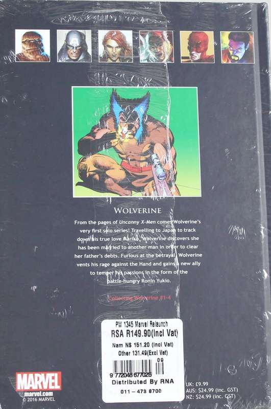 Marvel Ultimate Graphic Novel - Wolverine - Book #44 - Bid Now!