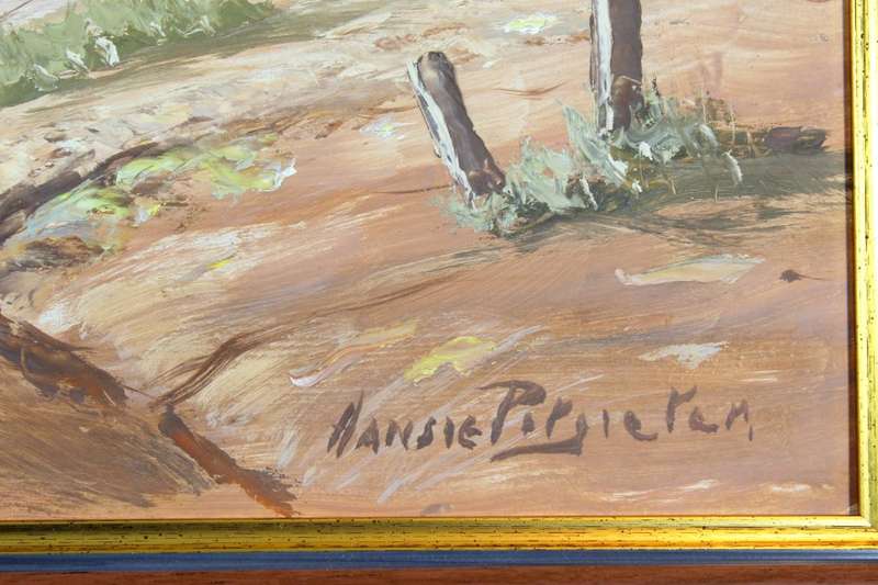 Hansie Potgieter - Township scene