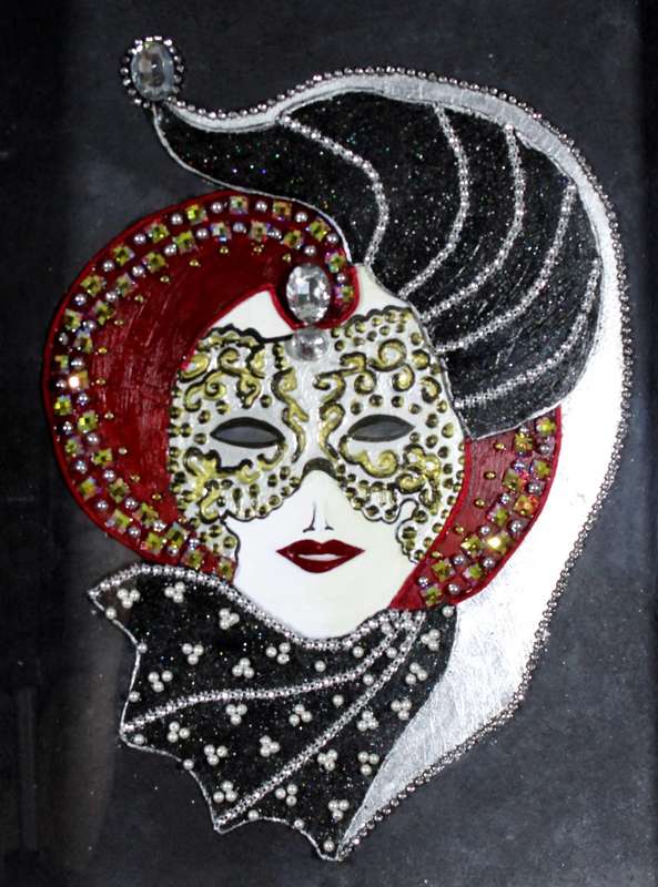 Bedazzled Opera portrait Nr2 - Beautiful! - Giveaway price - Bid now!!