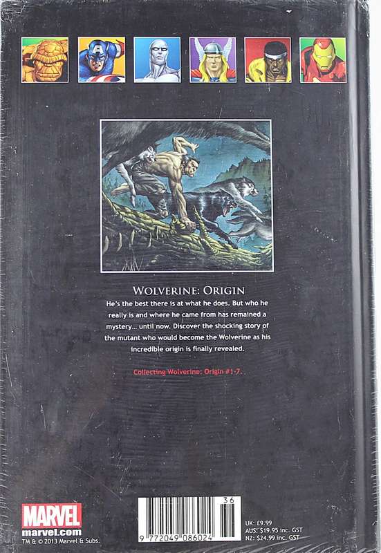 Marvel Ultimate Graphic Novels - Wolverine - Origin - Book #26 - Bid Now!