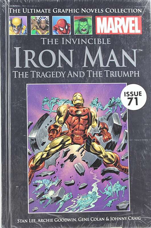 Marvel Ultimate Graphic Novels - Iron Man - The Tragedy and the Triumph - Classic VII - Bid Now!