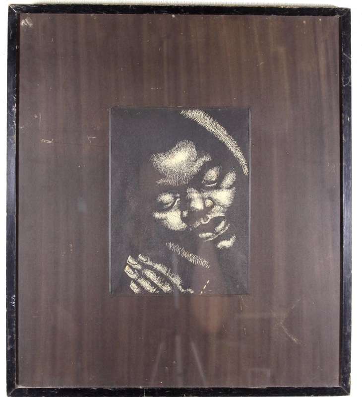 Portrait - Woodcut