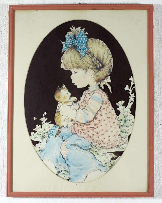 Three little girl prints