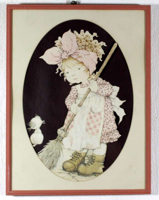 Three little girl prints