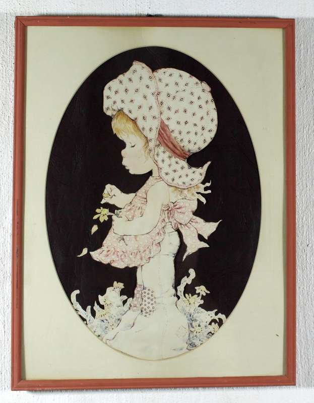 Three little girl prints