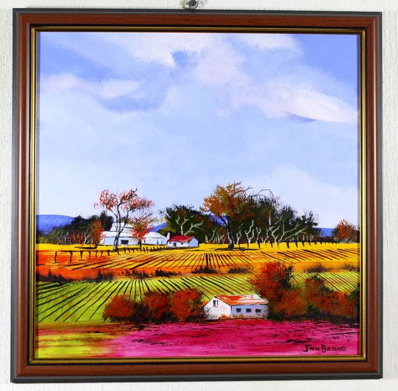Jan Brand - Farm scene - Magnificent art!! - Bid now!