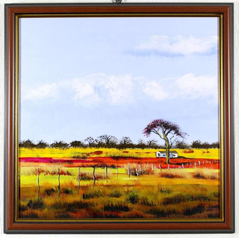 Jan Brand - Rural scene - Magnificent art!! - Bid now!