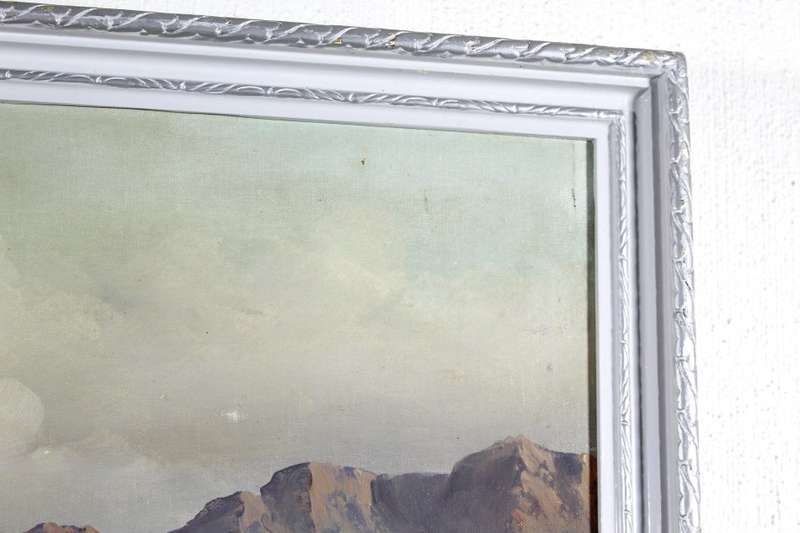 KJ Faure - Seascape - A lovely painting!! Bid now!!