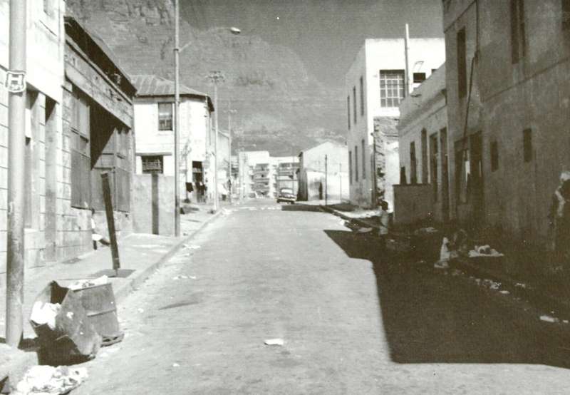 District 6, 1970 - Van der Leur Street (Sterling flats in background)