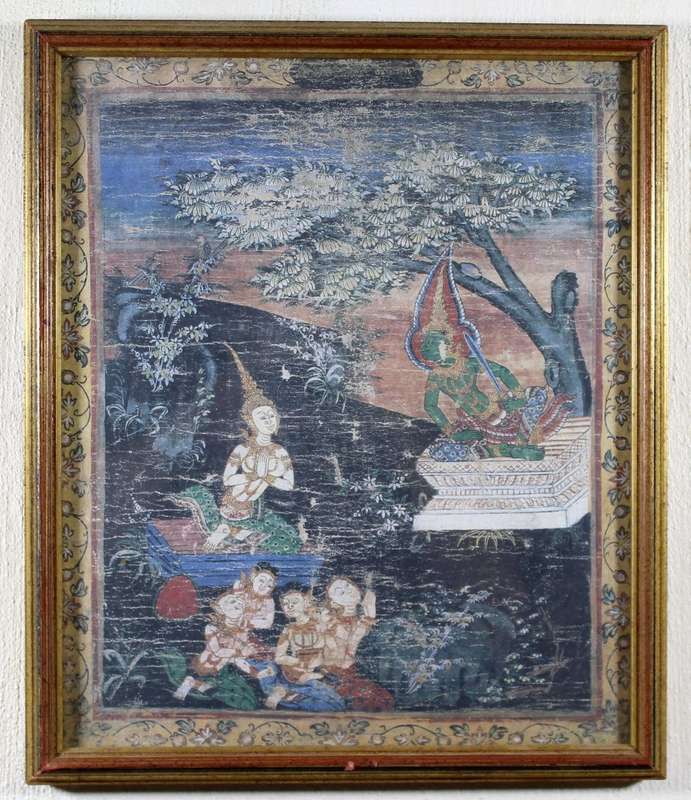 Vessantara Jataka - The Prince Vessantara Tale - Set of  13 prints