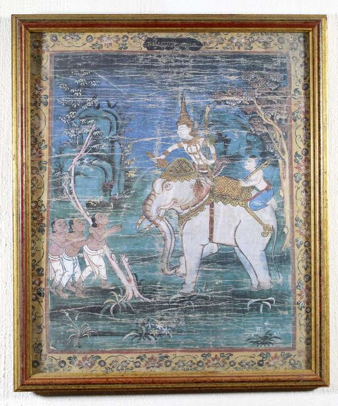 Vessantara Jataka - The Prince Vessantara Tale - Set of  13 prints