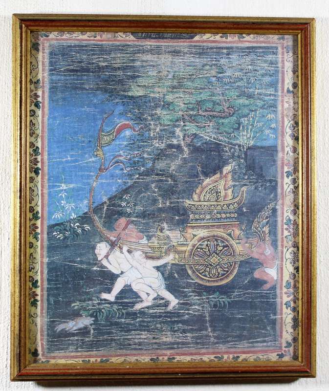 Vessantara Jataka - The Prince Vessantara Tale - Set of  13 prints