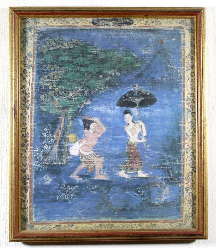 Vessantara Jataka - The Prince Vessantara Tale - Set of  13 prints