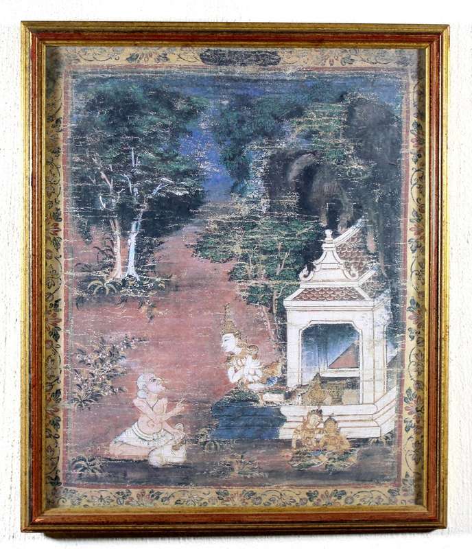 Vessantara Jataka - The Prince Vessantara Tale - Set of  13 prints