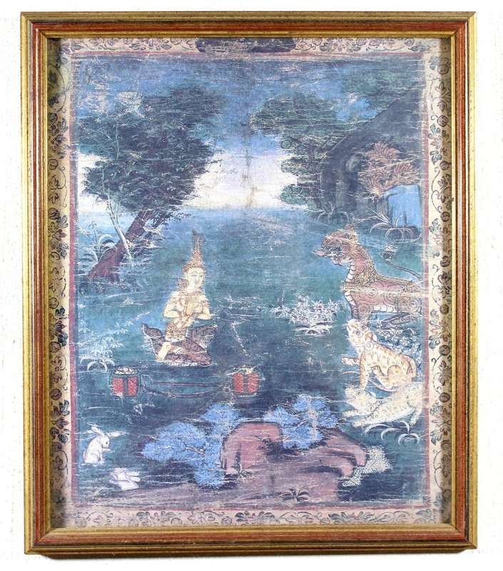 Vessantara Jataka - The Prince Vessantara Tale - Set of  13 prints