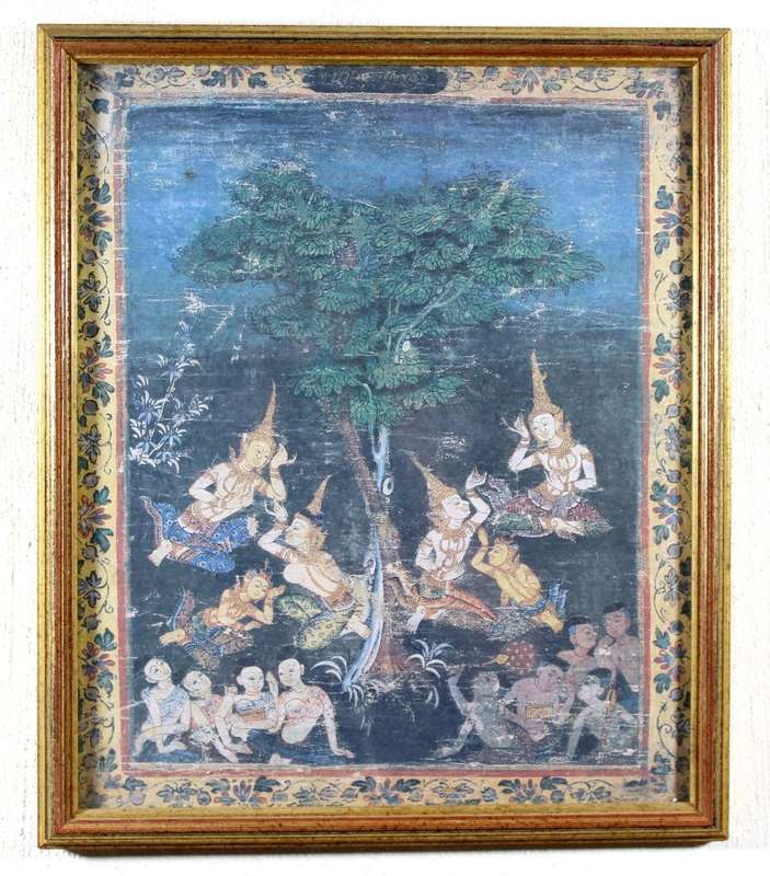 Vessantara Jataka - The Prince Vessantara Tale - Set of  13 prints