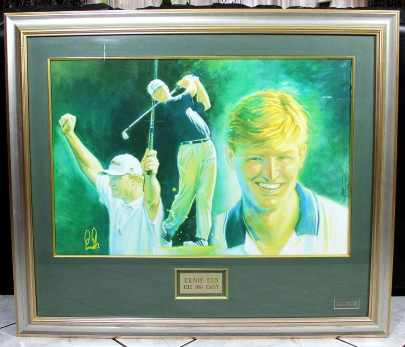 Ernie Els - The Big Easy - Large collage