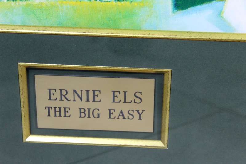 Ernie Els - The Big Easy - Large collage