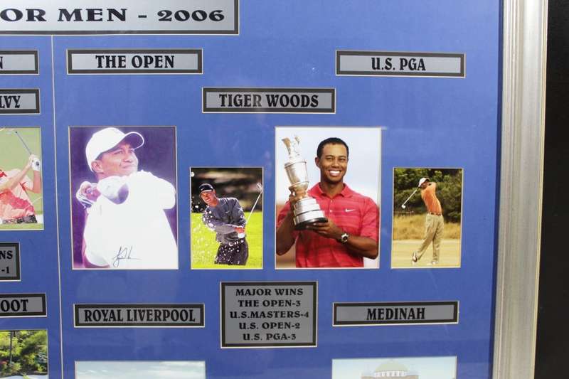 Golf Majors Winners 2006 - Collage of photos