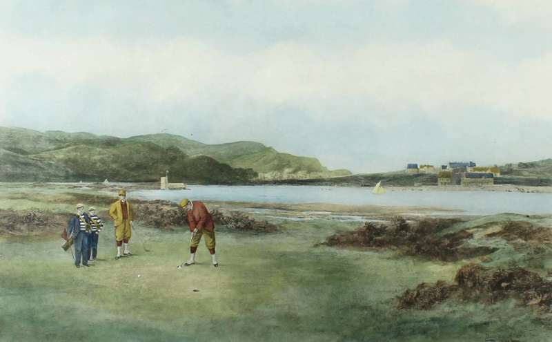 Douglas Adams - The putting green