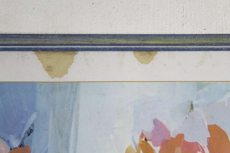 Very large still life flower print