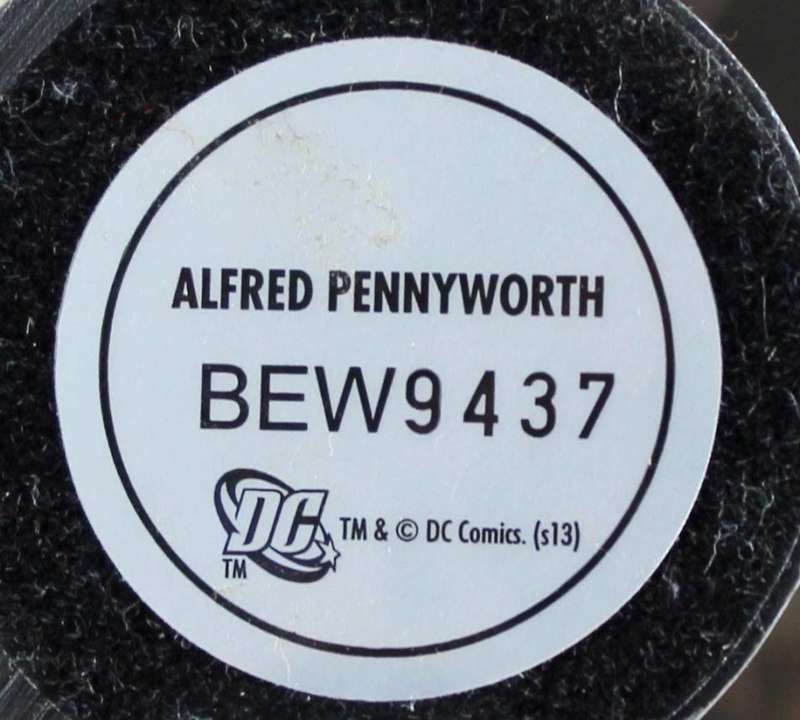 DC Chess Collection - Hand Painted Metallic Resin - Alfred Pennyworth + Book - Bid Now!