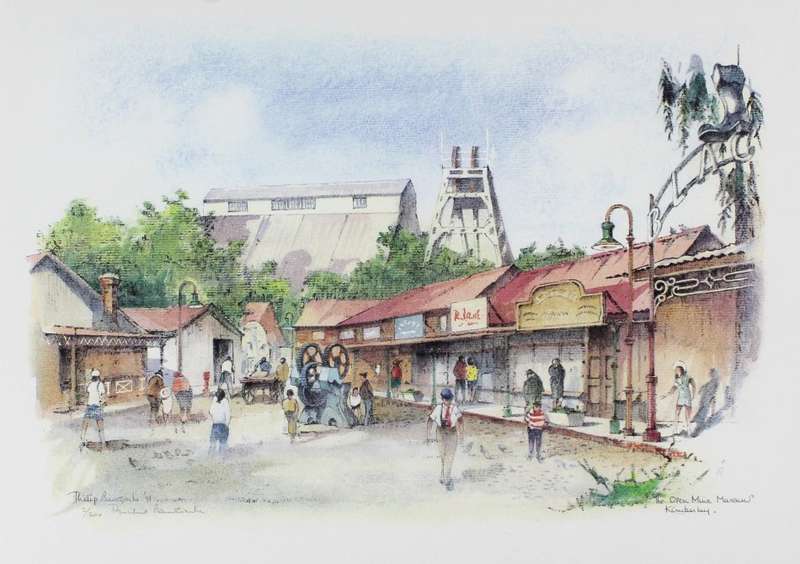 Phillip Bauwcombe - Open mine museum, Kimberley