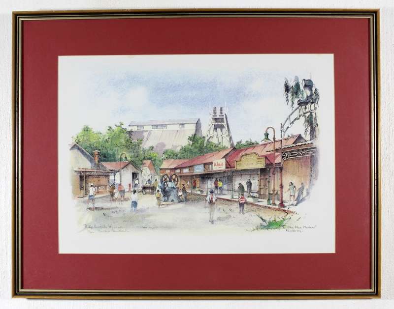 Phillip Bauwcombe - Open mine museum, Kimberley