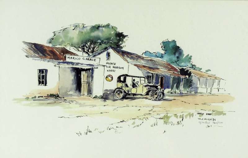 WG McGill - Marico Road - Limited edition signed print