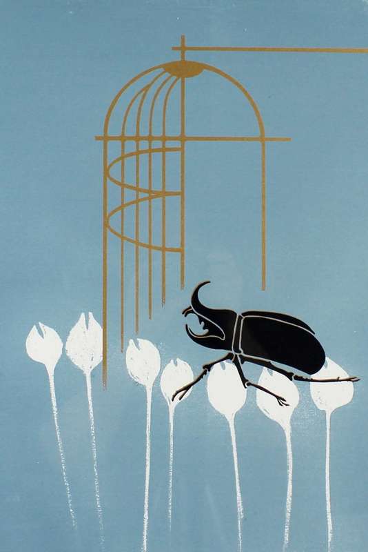 Judith Mason - Dung Beatle and cage