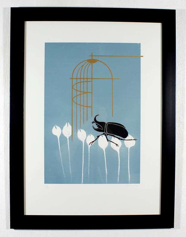 Judith Mason - Dung Beatle and cage