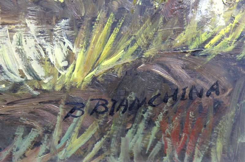 Ben Bianchina - Rondavel amongst the trees