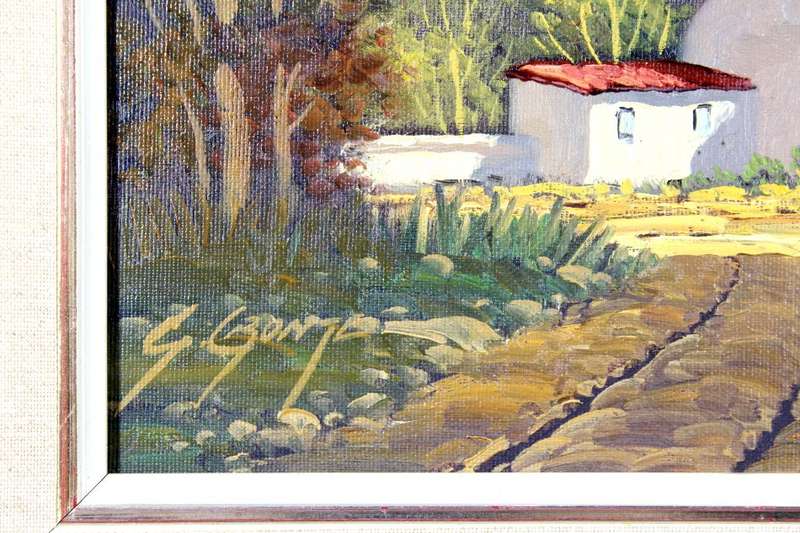 Gawie Cronje - Cape Dutch farmhouse with mountains - Beautiful!! - Bid now!