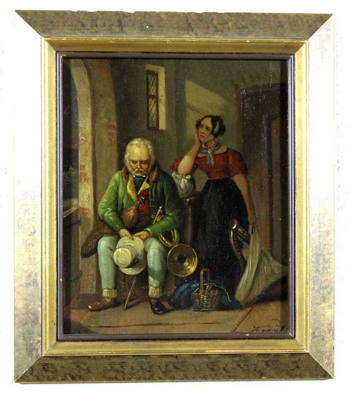 Johan Friedrich Carl Kreul (1804 - 1867) International investment art! Bid now! *Free courier!