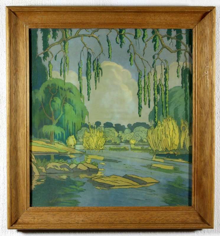 Pierneef - Station Panel - Vaal River, Parys