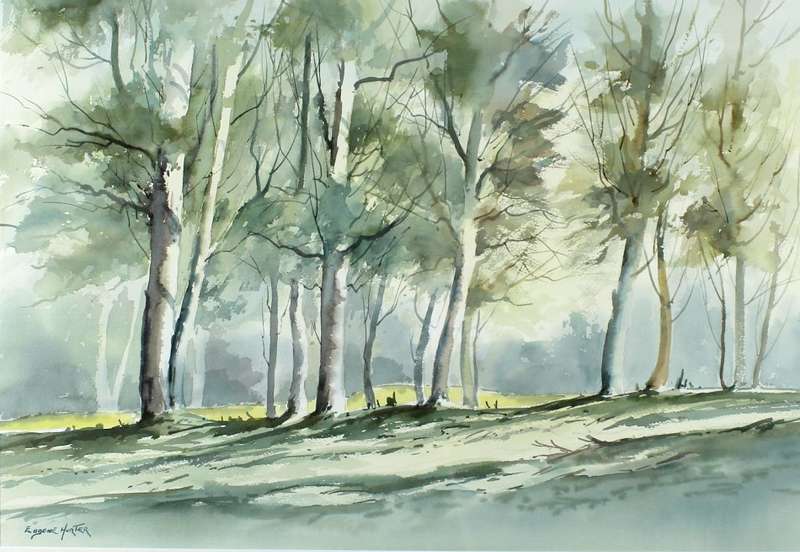 Eugene Hurter - Woodland scene - A stunner!! - Invest now!!