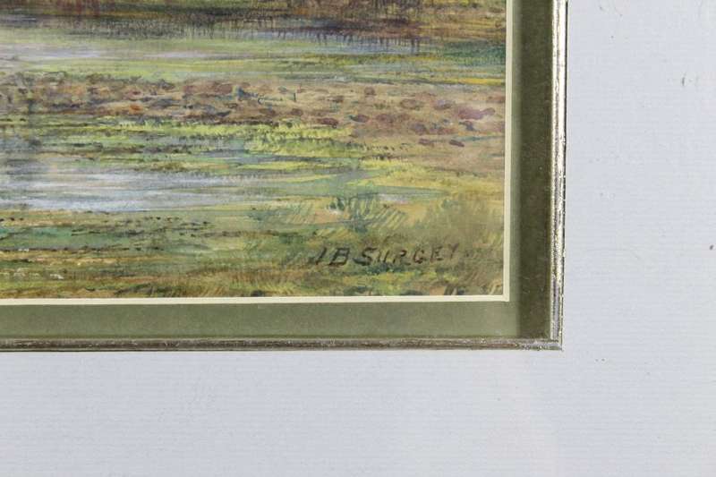 JP Surgey - Figures riding in a landscape
