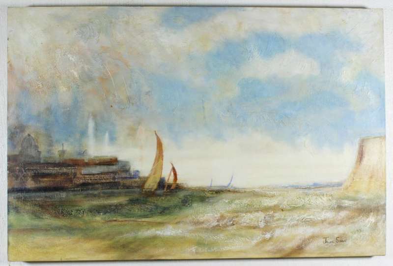 Jalpa Shah - Sailboat on the ocean
