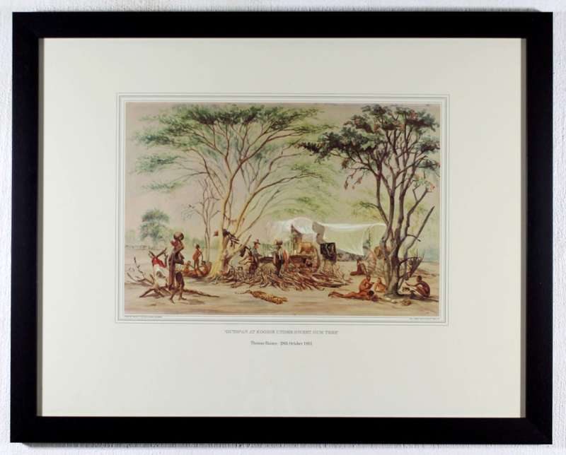 Thomas Baines - Outspan at Koobie under Sweet Gum Tree