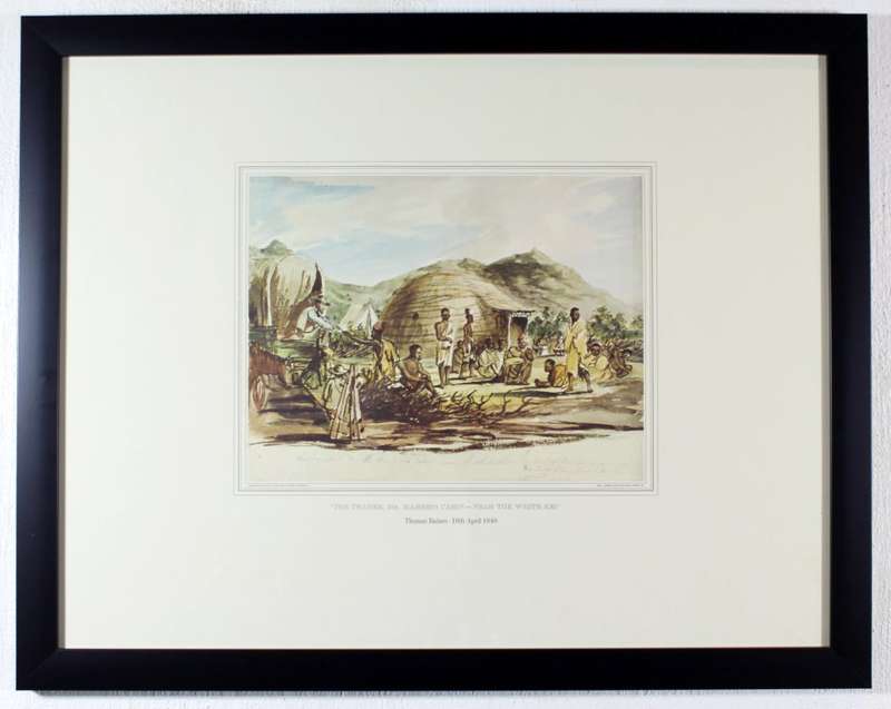 Thomas Baines - The Trader, Mr Harris cabin near the White Kei